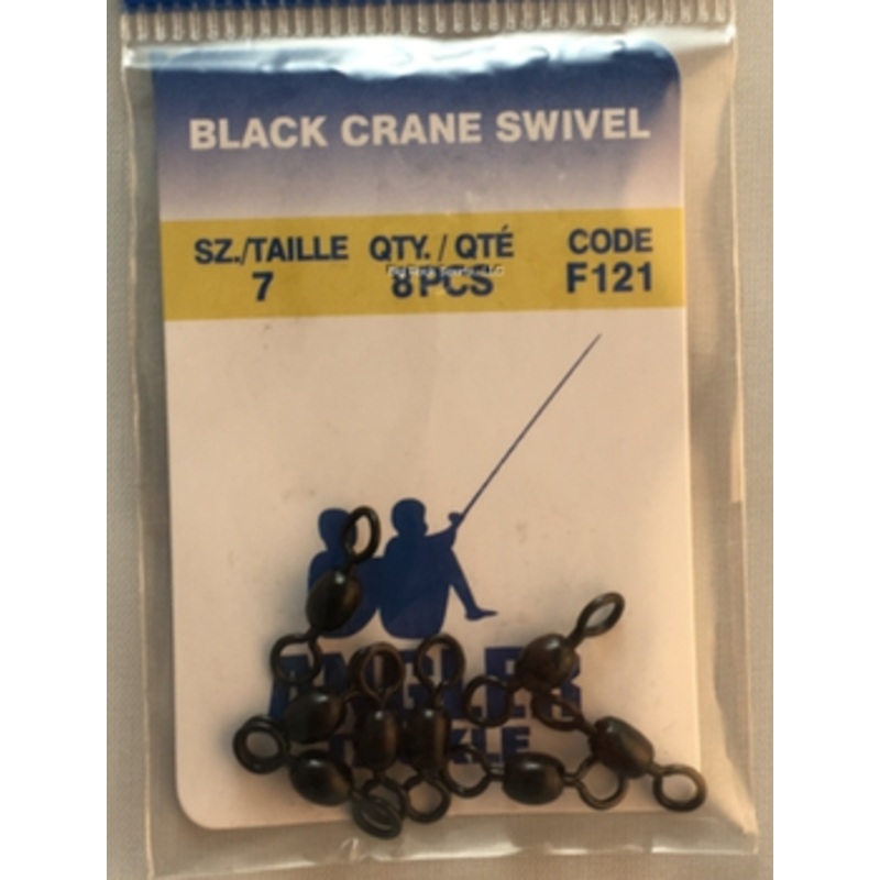 Angler F121 Black Crane Swivel