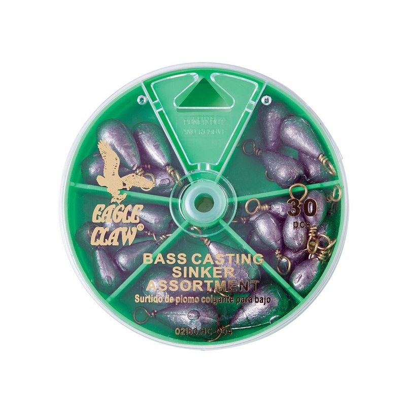Danielson Bass Casting Sinker Selector 27pc