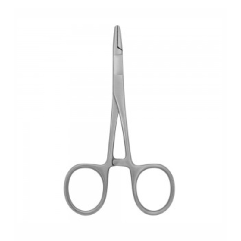 Eco ESNH55 Scissor Clamp, 5-1/2″, Satin, Straight