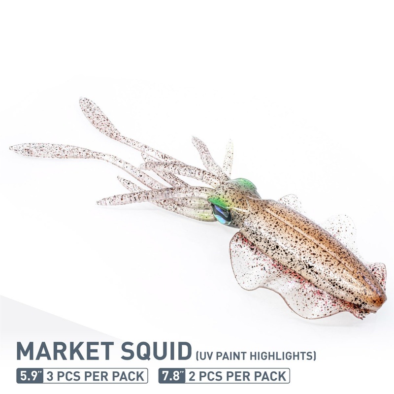 The Ultimate Squid 7.8 in – Chasebaits