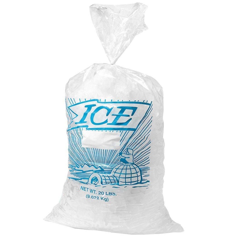 Low Density Polyethylene Ice Bags – LK Plastics