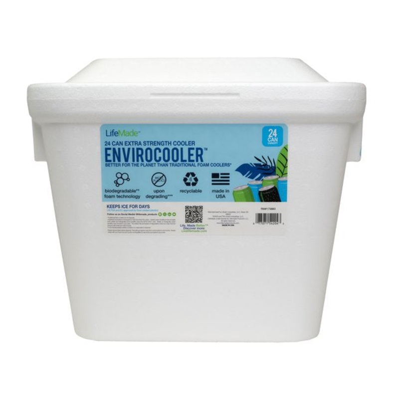 Envirocooler Biodegradable 28 qt Chest Cooler, White – LifeMade