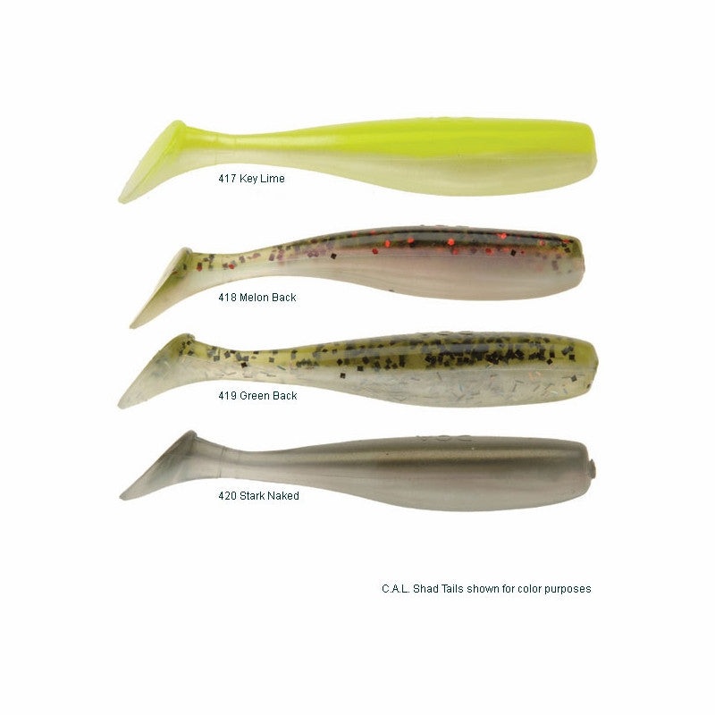 DOA C.A.L. Shad Tail 3″