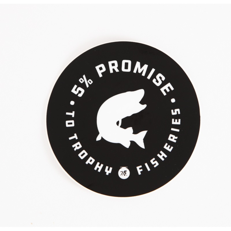 5% Promise Sticker