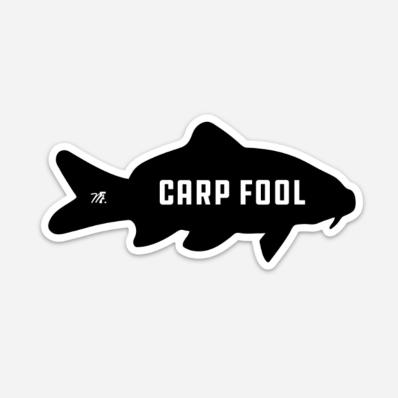 Carp Fool Sticker