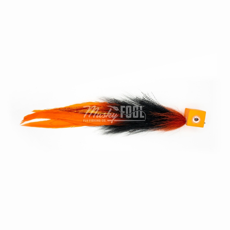 Urban Fly Co. –  Articulated Blockhead Topwater Musky Fly