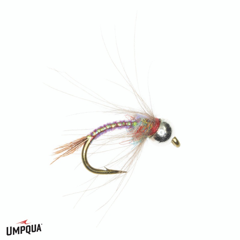 Umpqua Egan’s CDC Tungsten Rainbow Warrior Fly