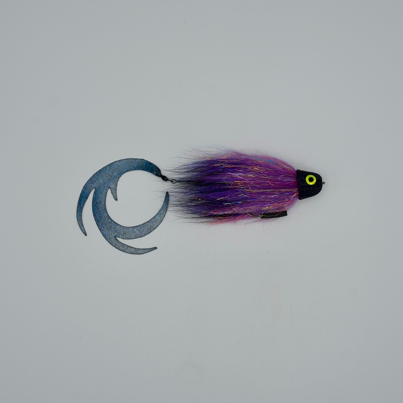 Chasin 50’s Single T-Bone w/ Dragon Tail Musky Fly