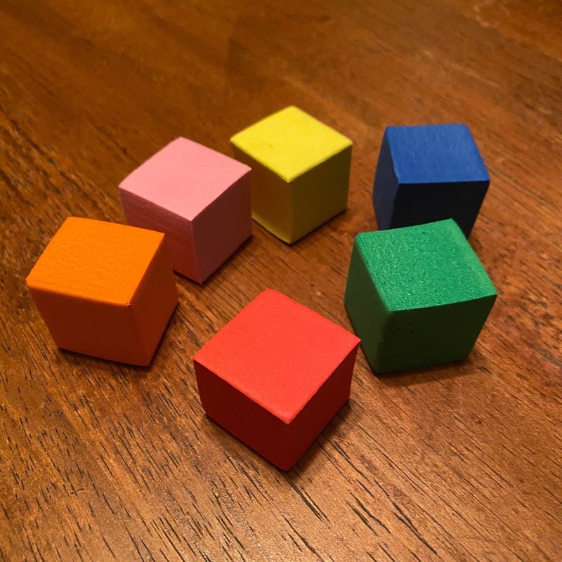 1″ Foam Squares 6 Pack