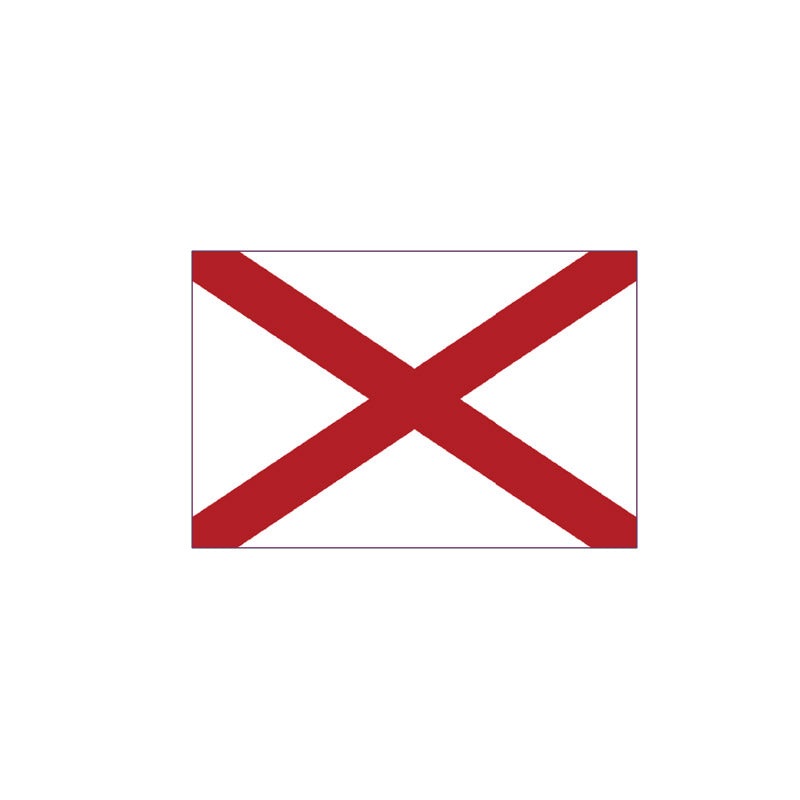 US State Flag Rod Decals