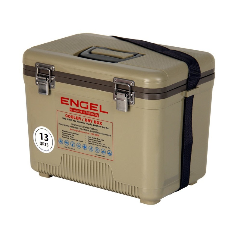 Engel 13 Qt. Cooler/Dry Box – Tan