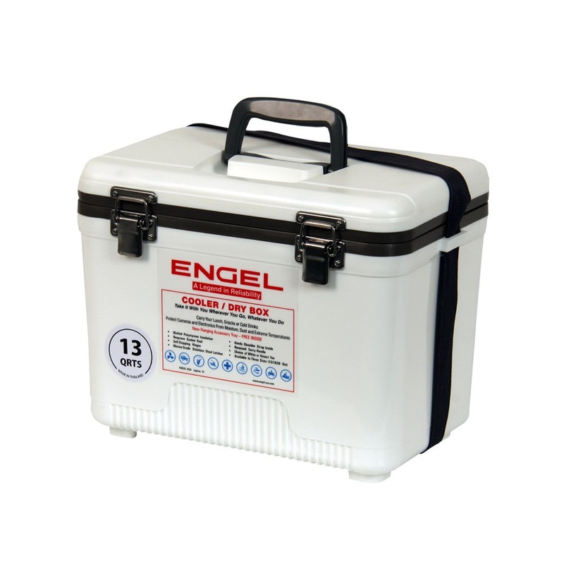 Engel 13 Qt. Cooler/Dry Box – White
