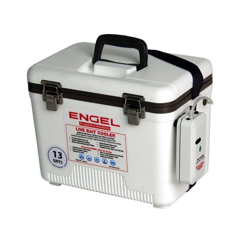 Engel 13 Qt. Live Bait Cooler with Air Pump