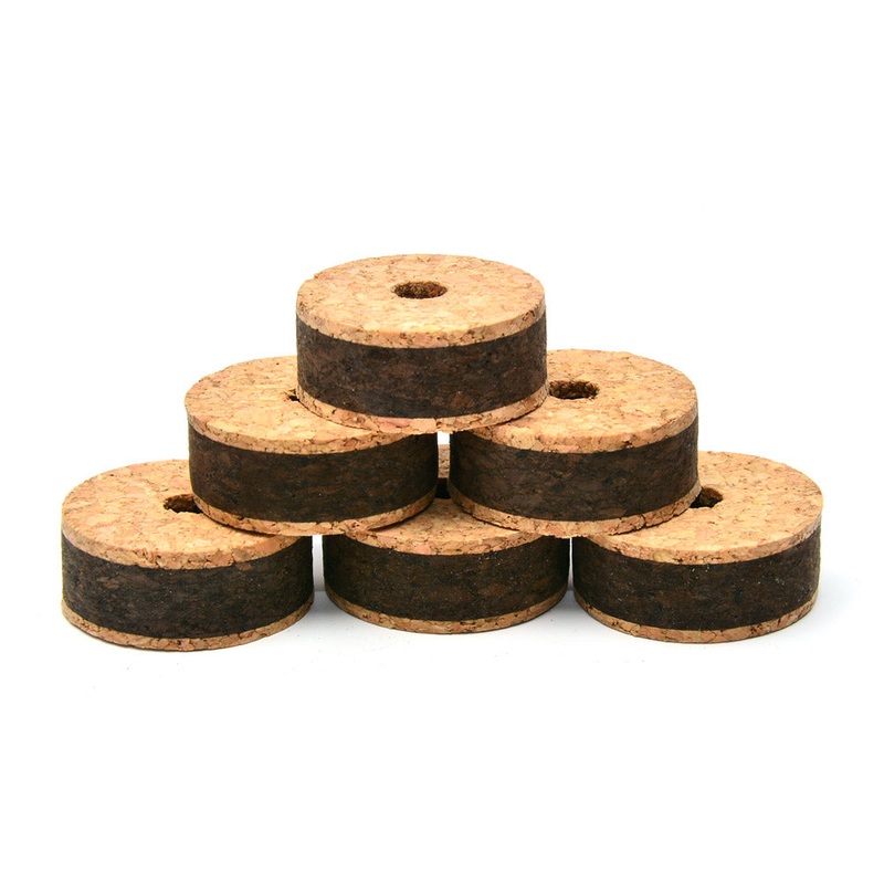 Reverse Stacked Burl Cork Rings 1/2″