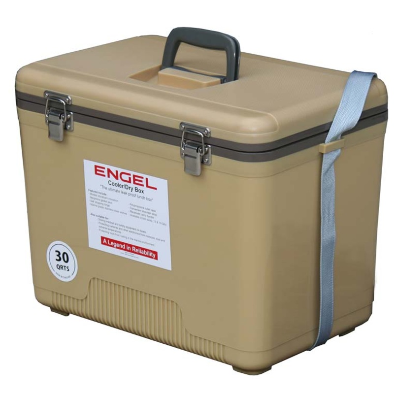 Engel 30 Qt. Cooler/Dry Box – Tan