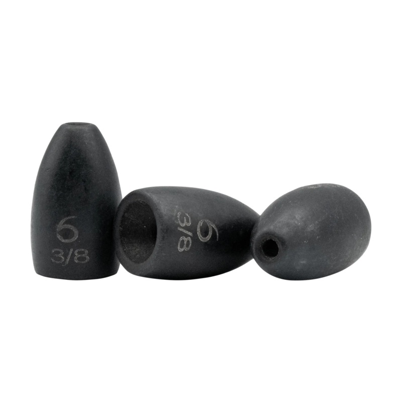 Pitch Black Tungsten Flipping Weights