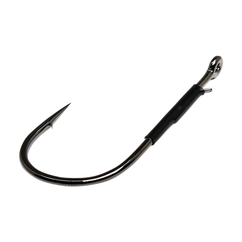 Super Heavy Cover Worm Hooks – Black