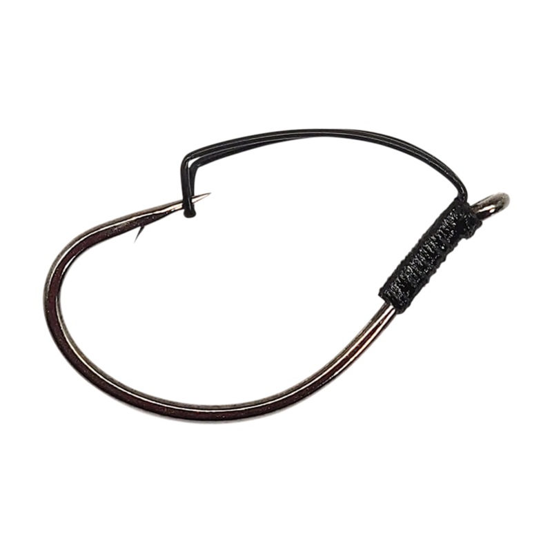 Weedless Drop Shot Hooks – Black