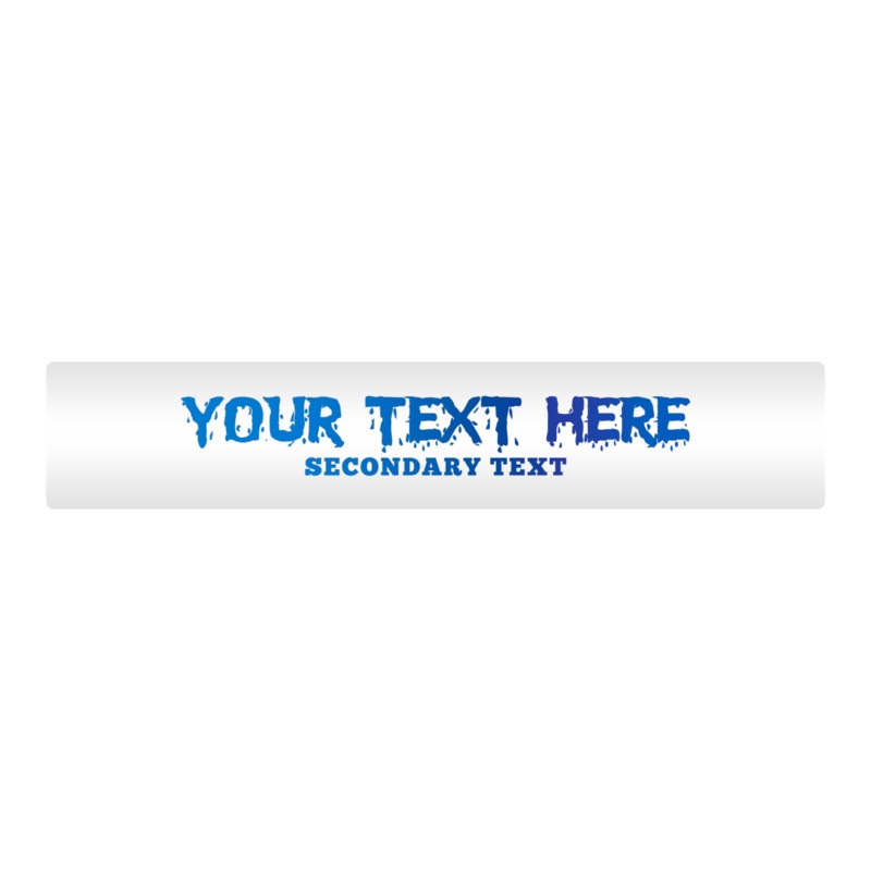Customizable Designer Rod Decals – Dirty
