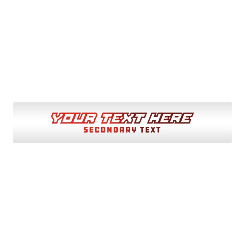 Customizable Designer Rod Decals – Futuristic