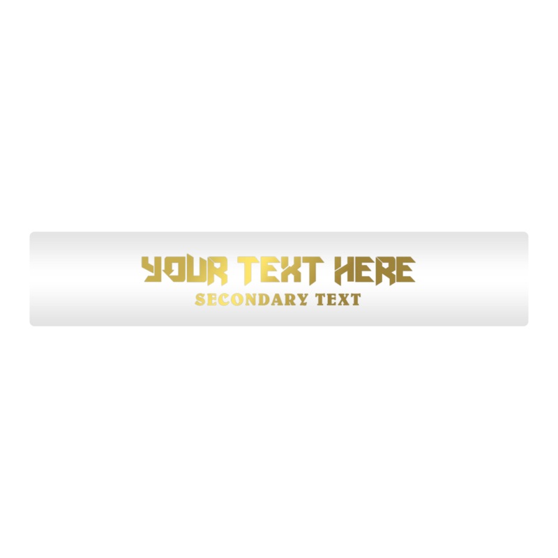Customizable Designer Rod Decals – Sharp