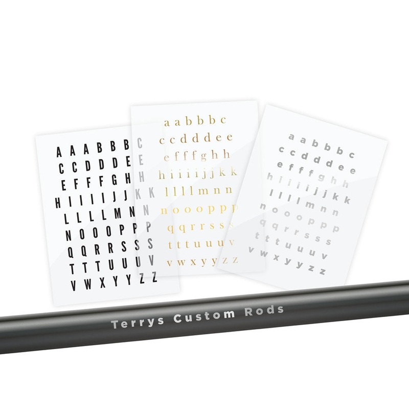 Alphabet Rod Decals – Peel & Stick Letters