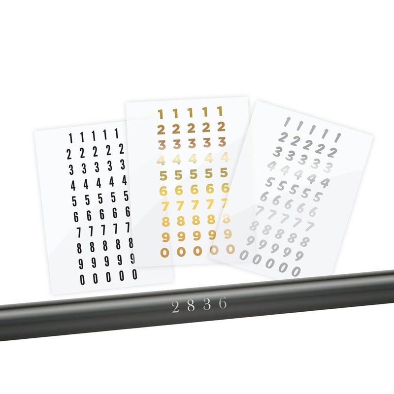 Numeric Rod Decals – Peel & Stick Numbers
