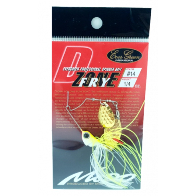 EVER GREEN D-ZONE FRY TW 1/4OZ #14 WHITE CHART G