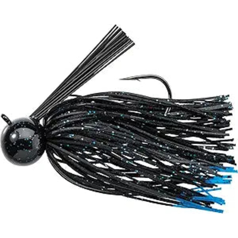EVER GREEN IR JIG 5/16OZ #132 BLACK BLUE TIP