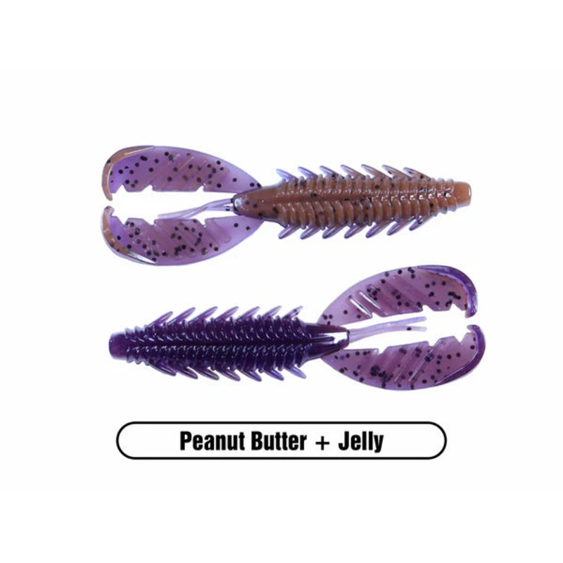 X ZONE ADRENALINE CRAW JR 3.5″ PRO SERIES LURE ( 7 PACK)