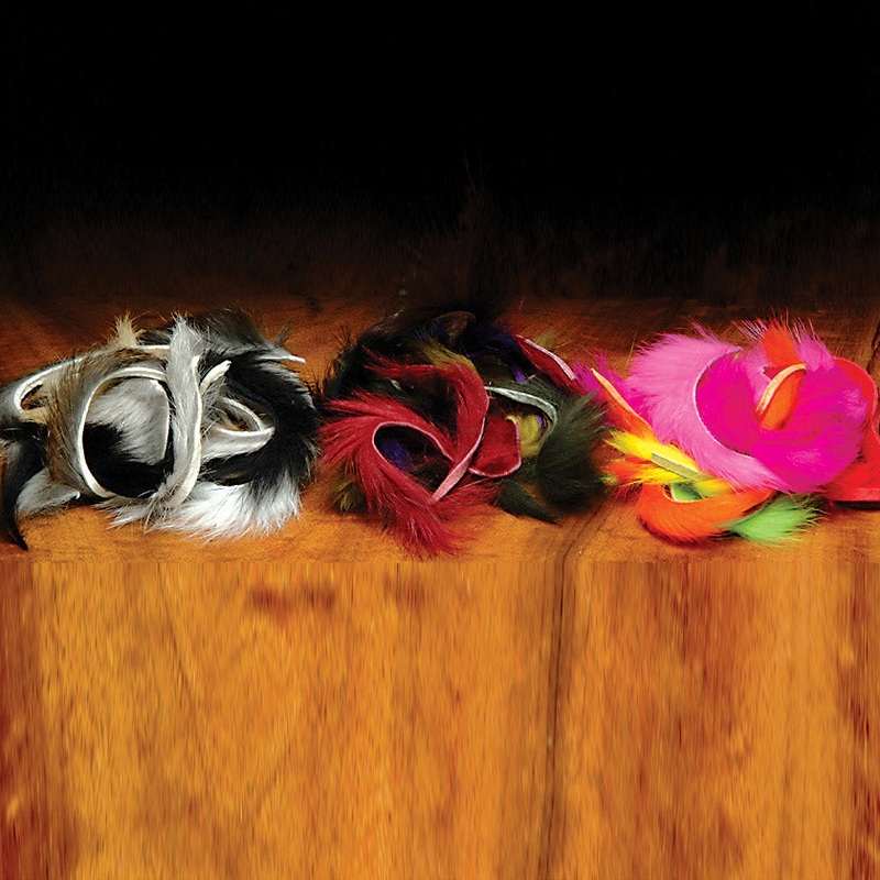 Rabbit Fur Strips, 1/8″
