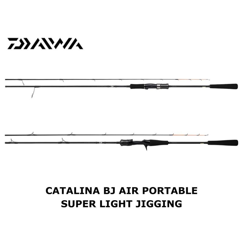 Daiwa Catalina BJ Air Portable Super Light Jigging Model 64MLS-METAL