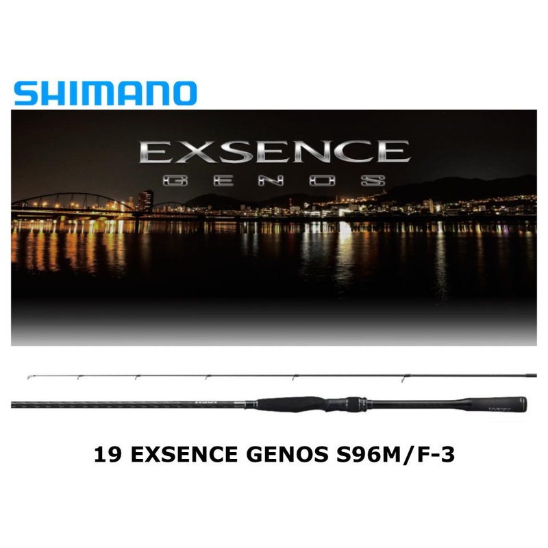 Shimano 19 Exsence Genos S96M/F-3 Technical Pathfinder 96 (SiC)