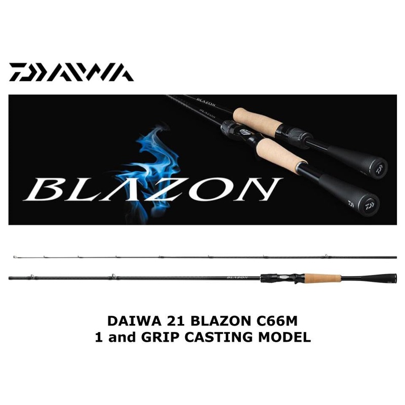 Daiwa 21 Blazon 1 Piece Baitcasting Model C66M