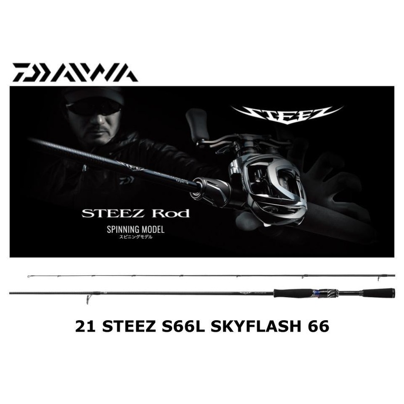 Daiwa 21 Steez Spinning S66L SKYFLASH 66