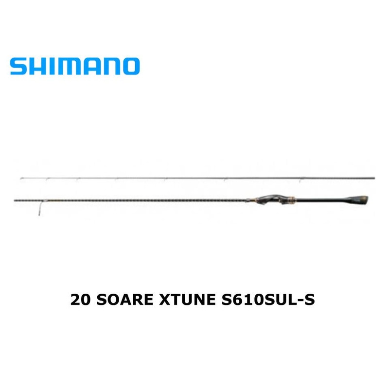 Pre-Order Shimano 20 Soare Xtune S610SUL-S