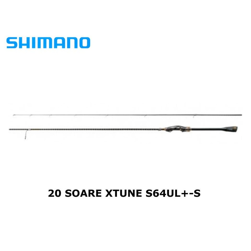 Pre-Order Shimano 20 Soare Xtune S64UL+-S