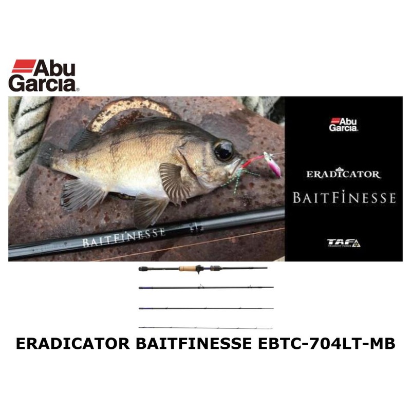 Pre-Order Abu Garcia Eradicator Baitfinesse EBTC-704LT-MB Mobile 4 Versatile