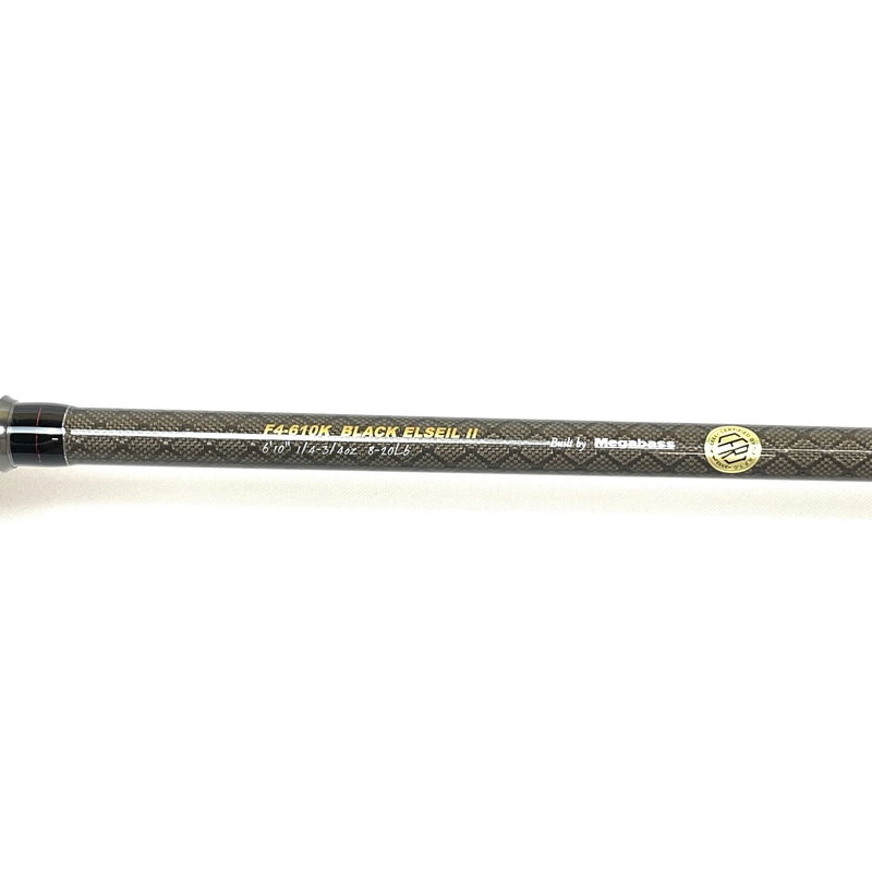 Used Megabass Orochi XXX Baitcasting F4-610K Black Elseil II