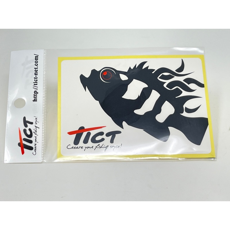 TICT Sticker Mebaru 75x100mm