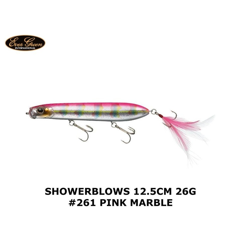 Evergreen Showerblows 12.5cm 26g #261 Pink Marble