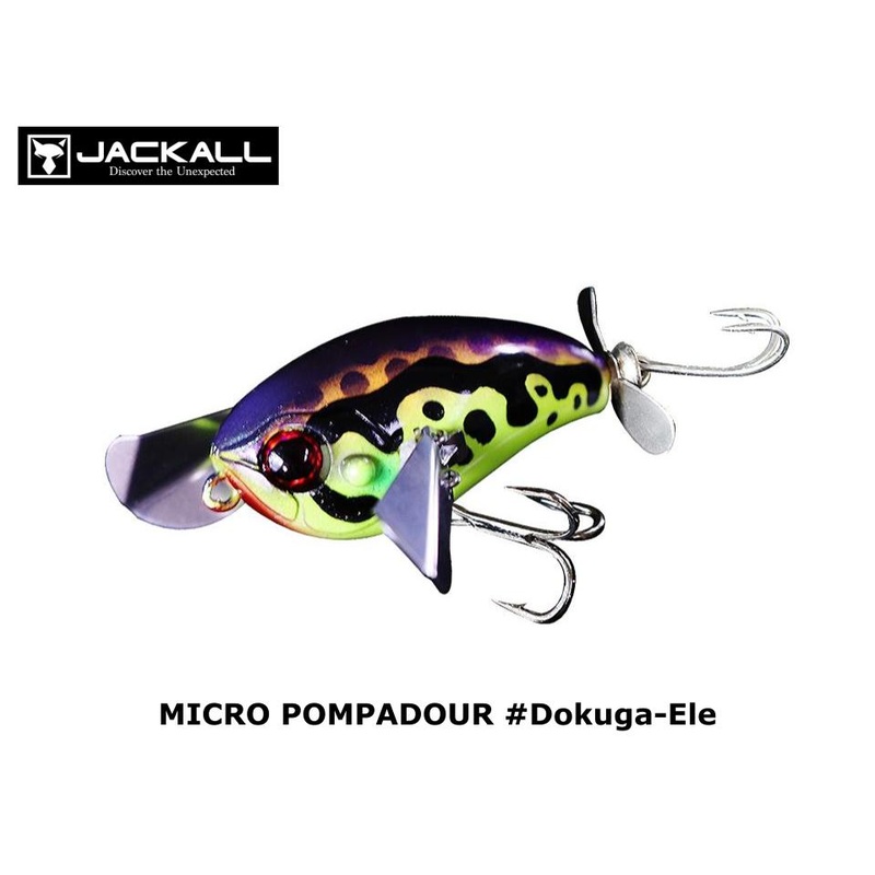 Jackall Micro Pompadour #Dokuga-Ele