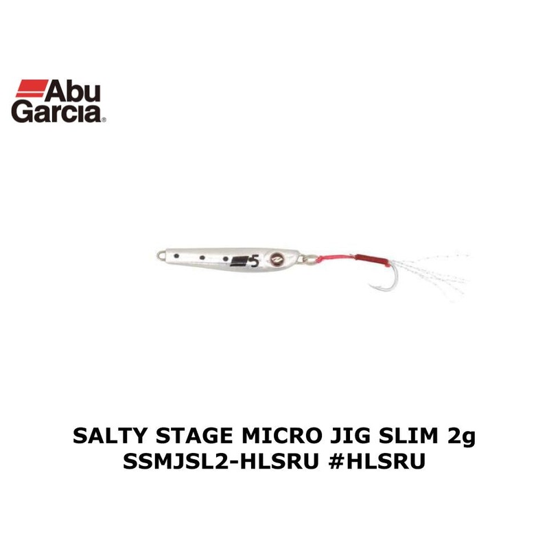 Abu Garcia Salty Stage Micro Jig Slim 2g SSMJSL2-HLSRU #HLSRU