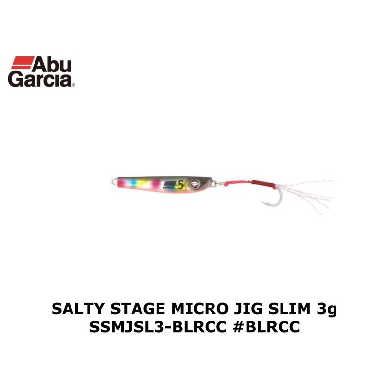 Abu Garcia Salty Stage Micro Jig Slim 3g SSMJSL3-BLRCC #-BLRCC