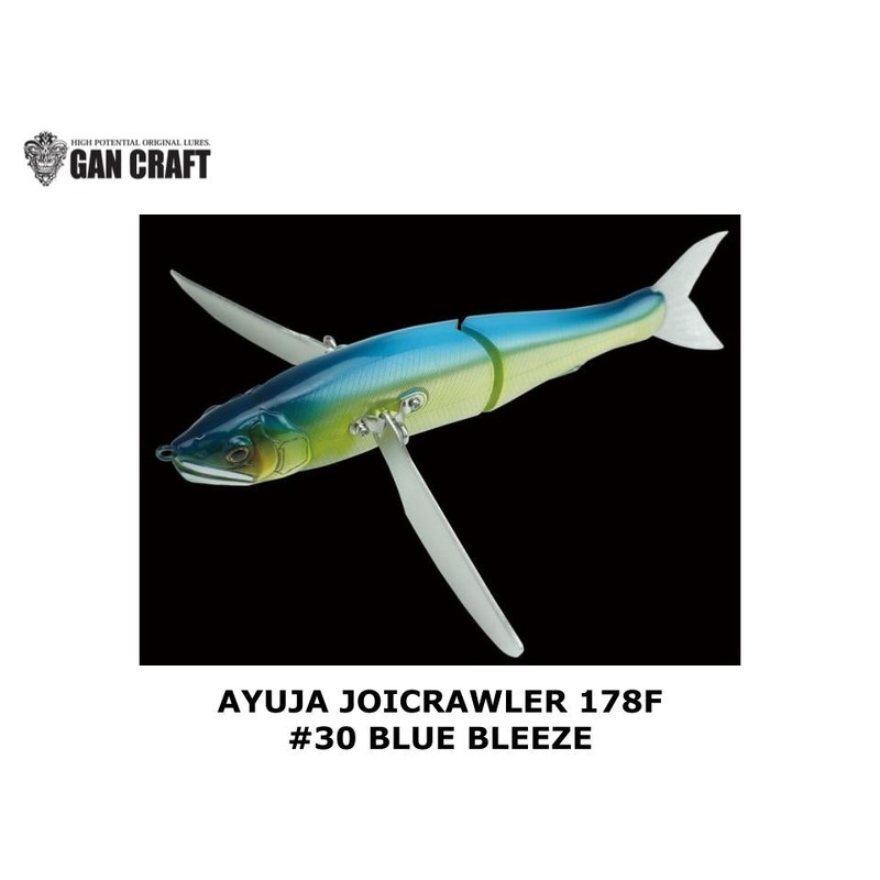 Gan Craft  Ayuja Joicrawler 178F #30 Blue Bleeze