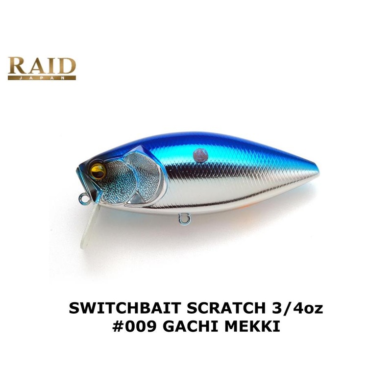 Raid Japan Switchbait Scratch 3/4 oz #009 Gachi Mekki