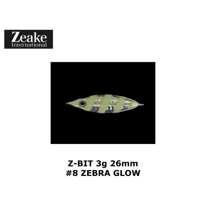 Zeake Z-Bit 3 g 26 mm #8 Zebra Glow