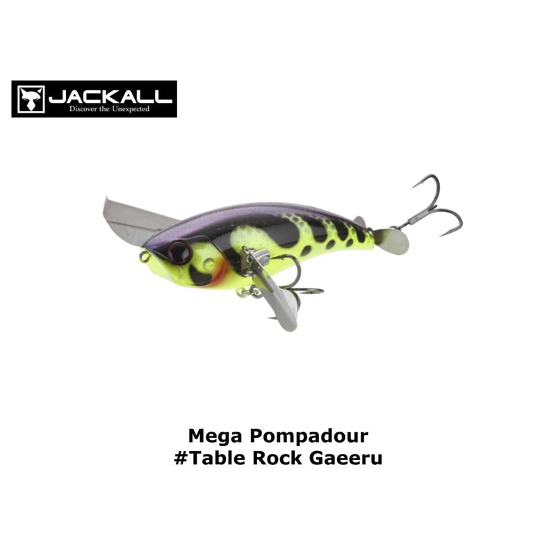 Jackall Mega Pompadour #Table Rock Gaeeru