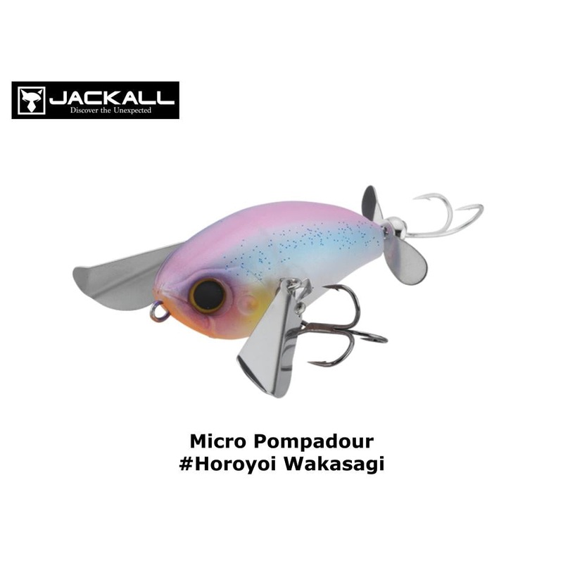 Jackall Micro Pompadour #Horoyoi Wakasagi