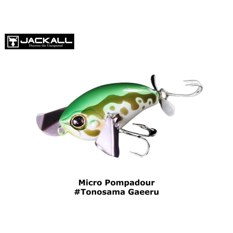 Jackall Micro Pompadour #Tonosama Gaeeru